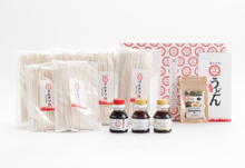 画像をギャラリービューアに読み込む, 家いんでから食べまいだー M,(12玉、こいくち2本、だし醤油1本付きセット)